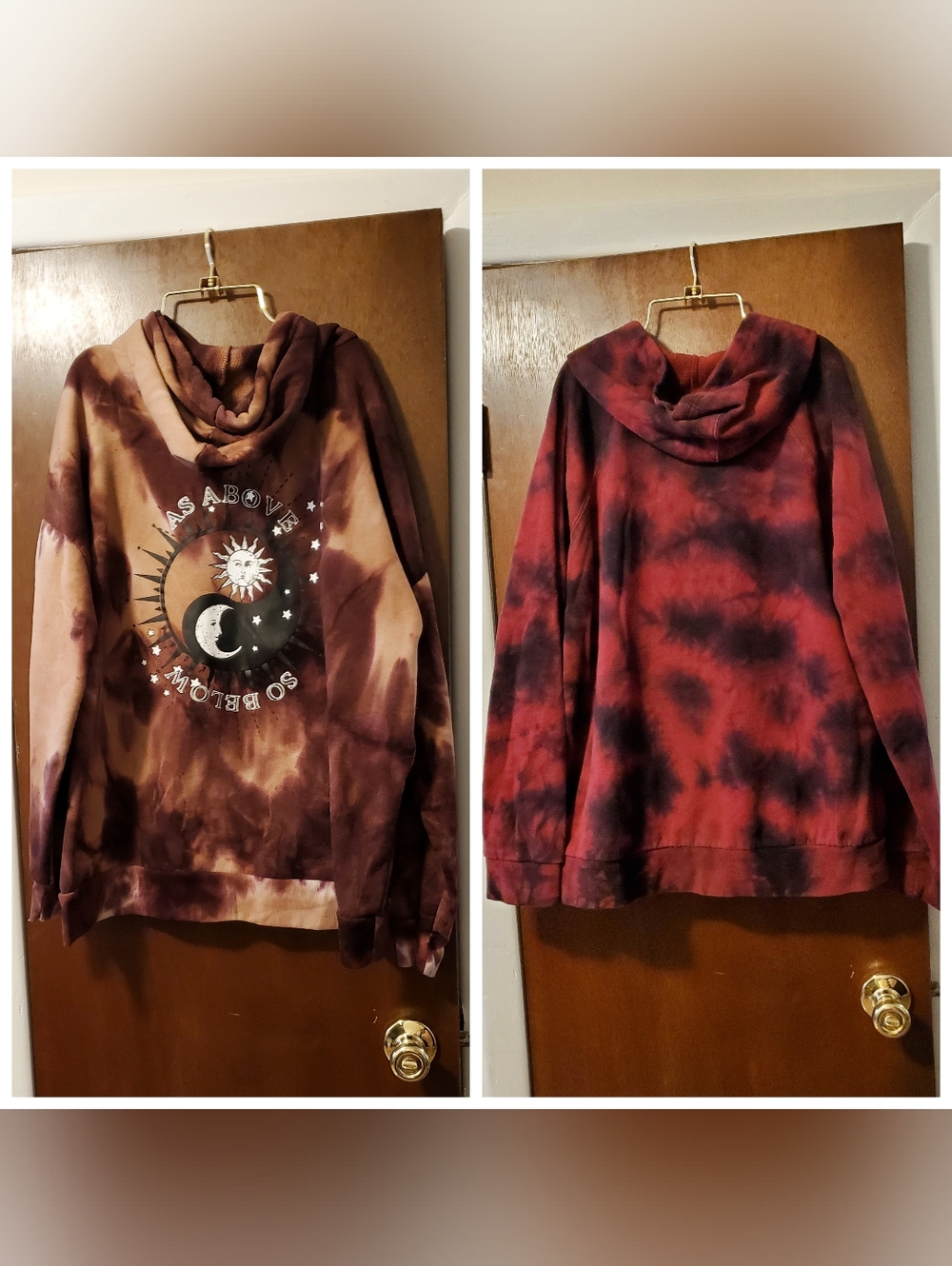 tiedye hoodies